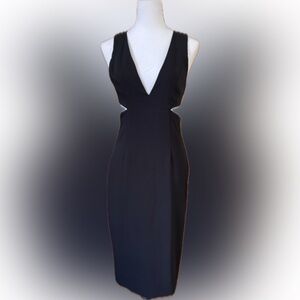 DO+BE Cut-Out Black Dress